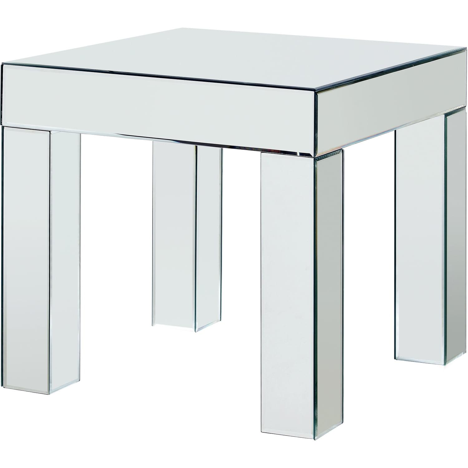 Meridian Furniture Lainy Mirrored End Table