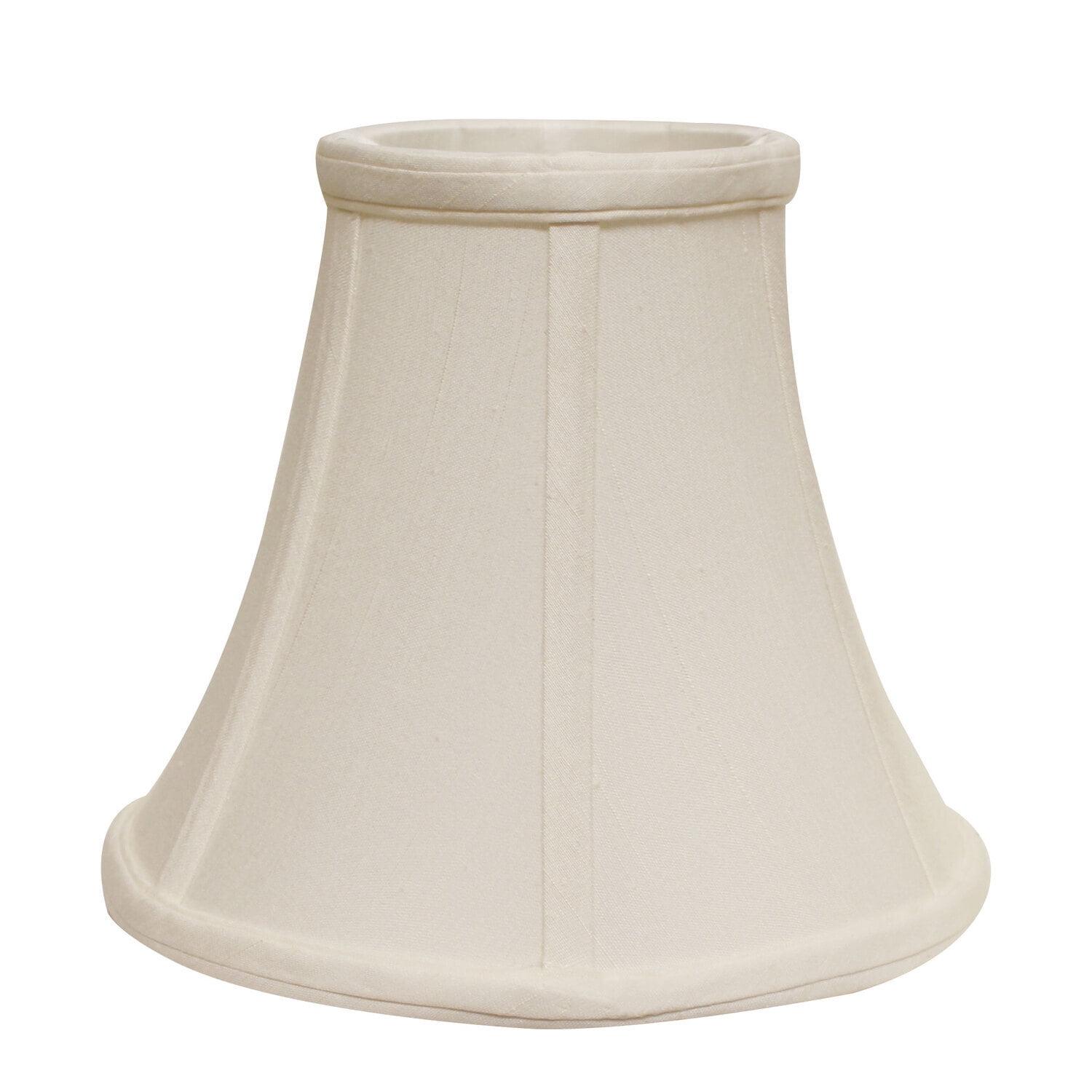 Cloth & Wire  Slant Bell Softback Lampshade with Washer Fitter