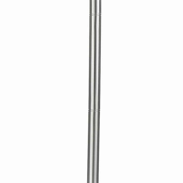 Torchiere Floor Lamp - 3-Way Adjustable Light, White Finish, Frosted Glass Shade, Stable Base, Living Room Lamp