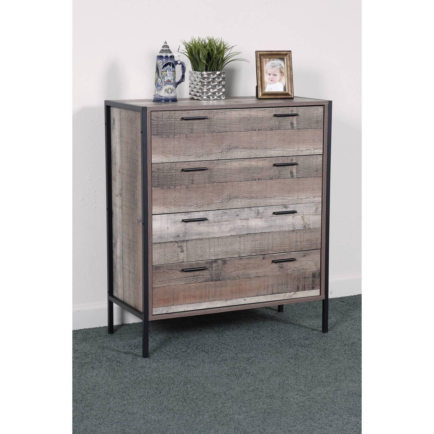 Steelside™ Shelby 33'' W 4 - Drawer Dresser
