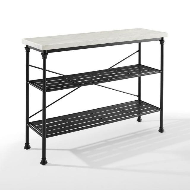 Madeleine Console Matte Black - Crosley