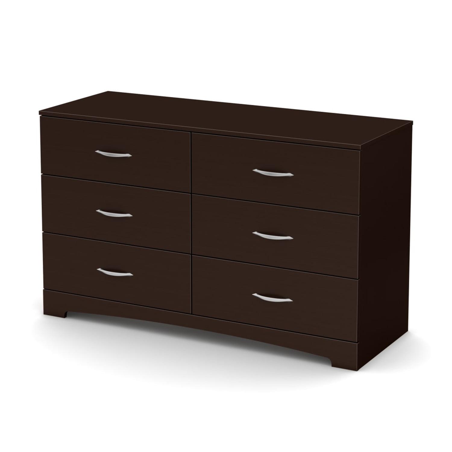 South Shore Step One, Contemporary Dresser,  Brown
