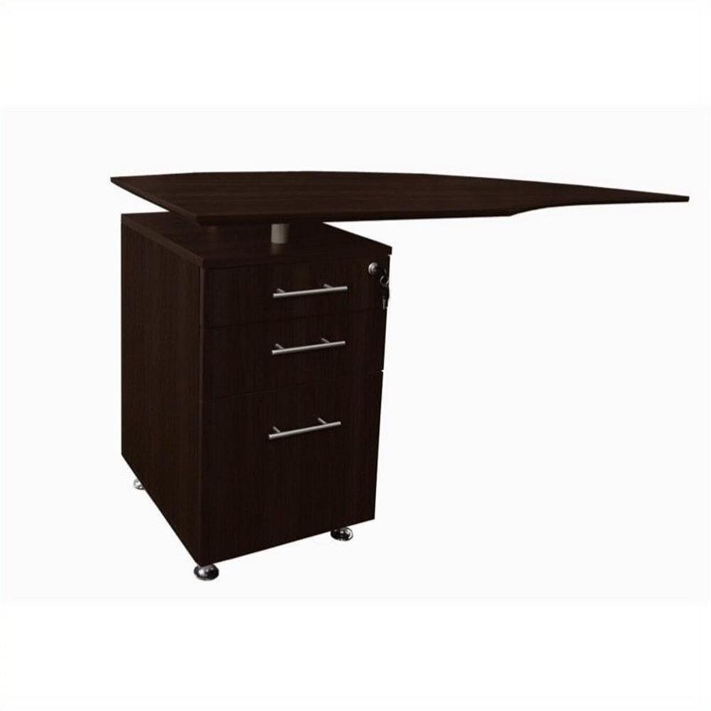 Safco Products Company Medina Series 29.5" H x 63" W Left Desk Return