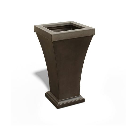 Mayne Inc. Bordeaux 28" Tall Resin Planter with Water Reservoir