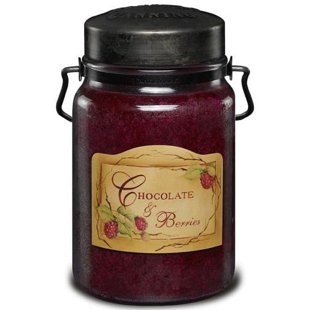 Chocolate & Berries Rustic Scented Jar Candle, 26 Oz