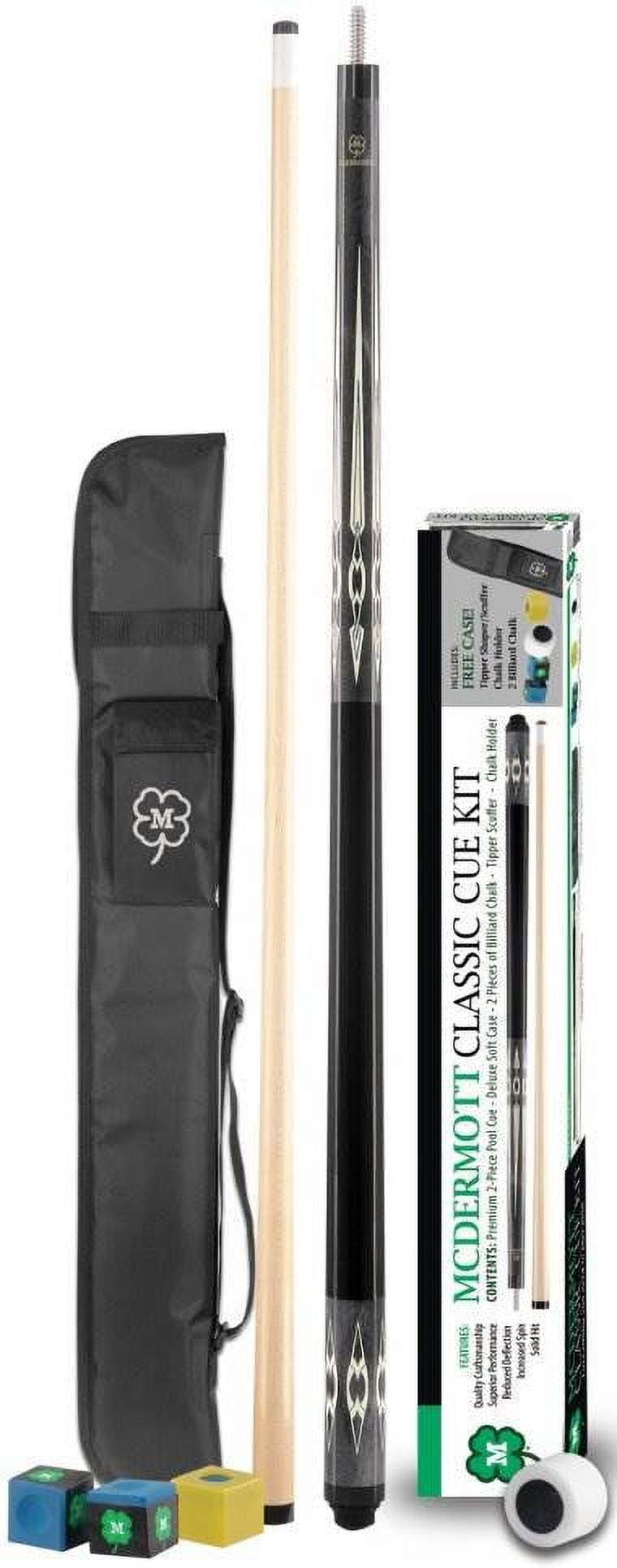 McDermott 7-Piece Classic Pool Billlards Cue Kit & Case | KIT4