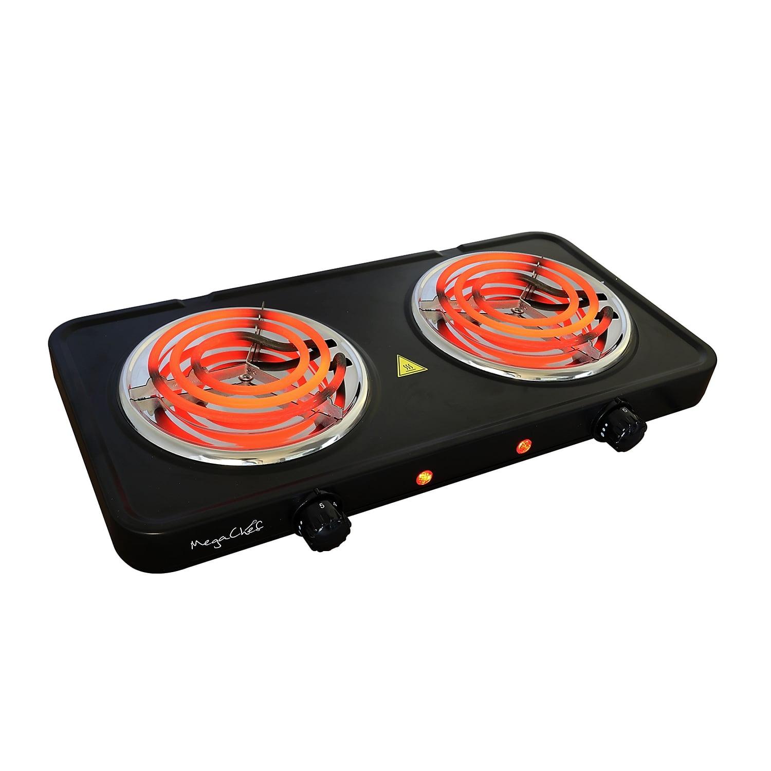 Mega Chef 1700 Watt Electric Double Burner