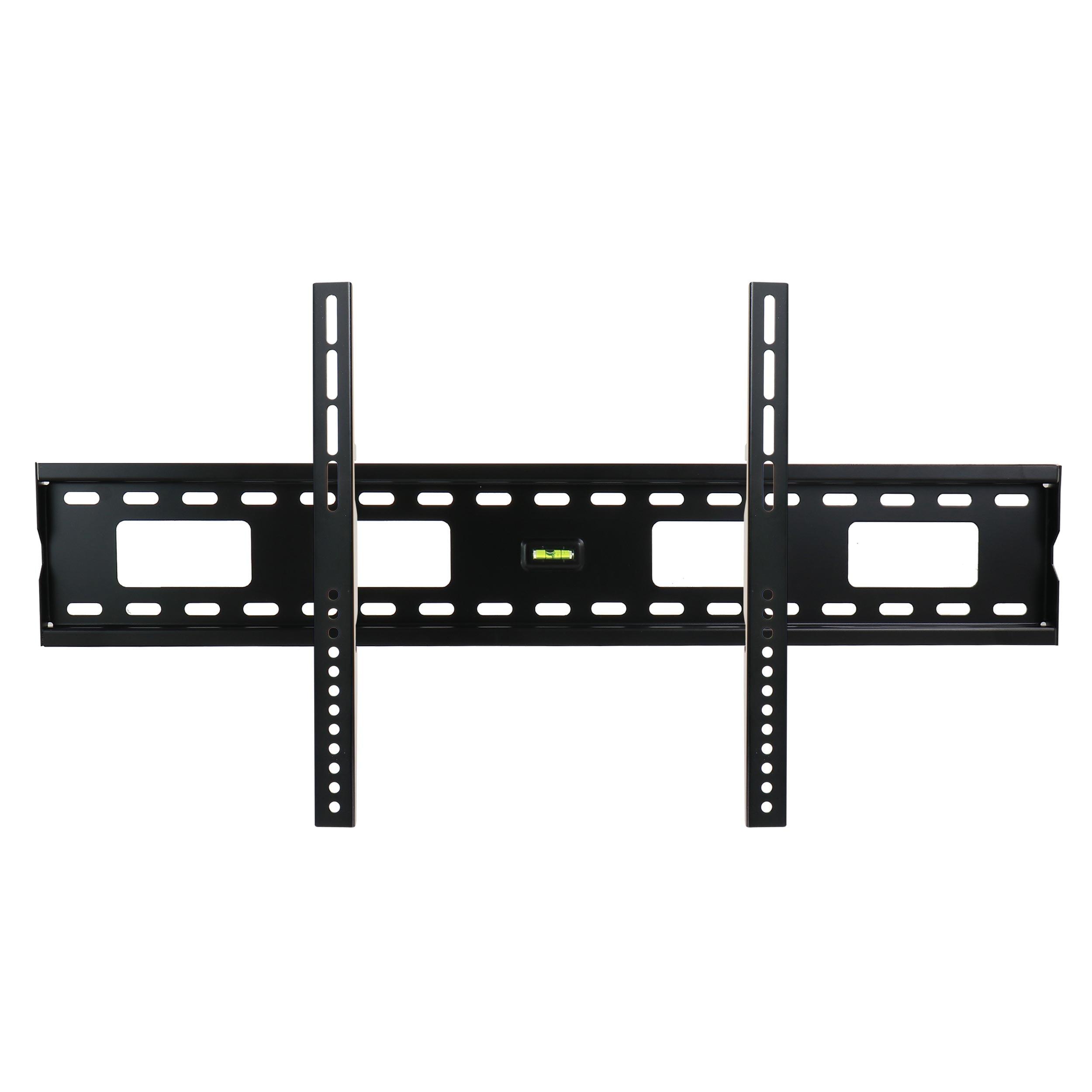 MegaMounts Black Fixed Wall Mount for 37-100 Inch TVs