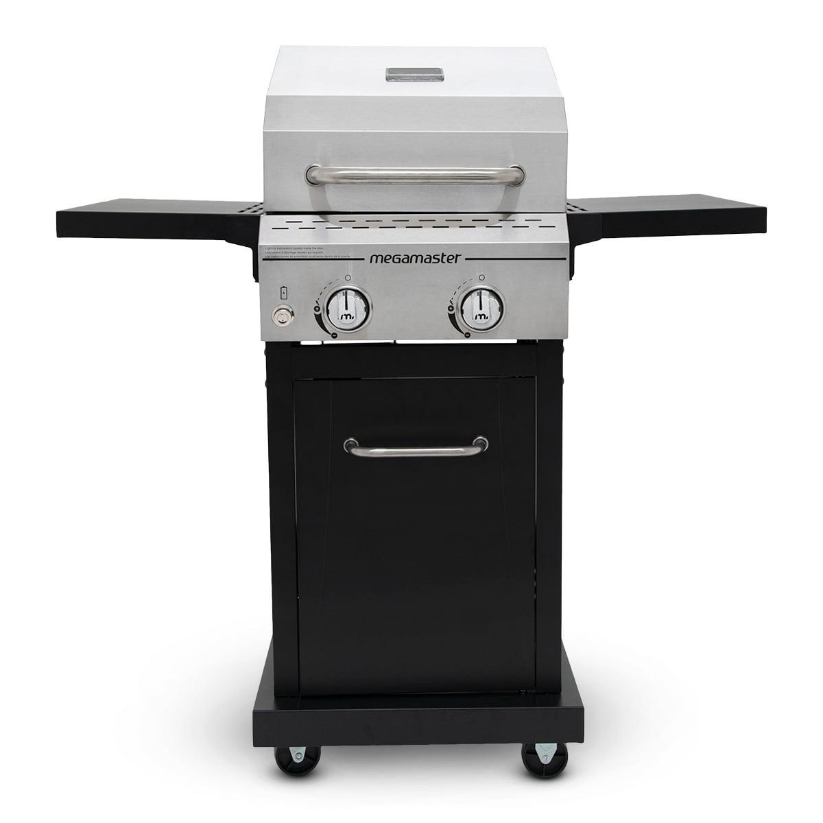 Megamaster 2 - Burner Freestanding Liquid Propane Gas Grill