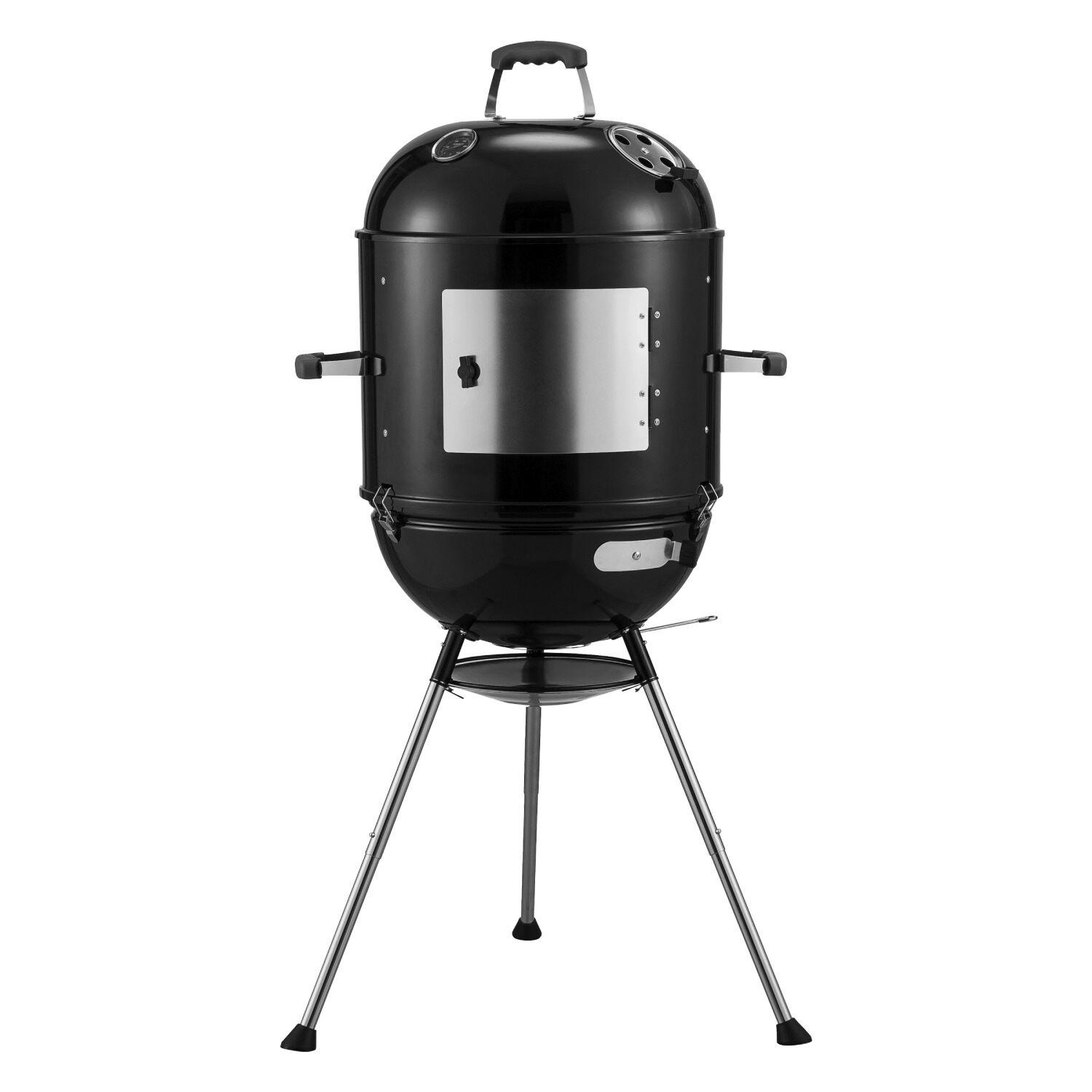 Megamaster Megamaster 4-in-1 Vertical Smoker and Charcoal Kettle Grill