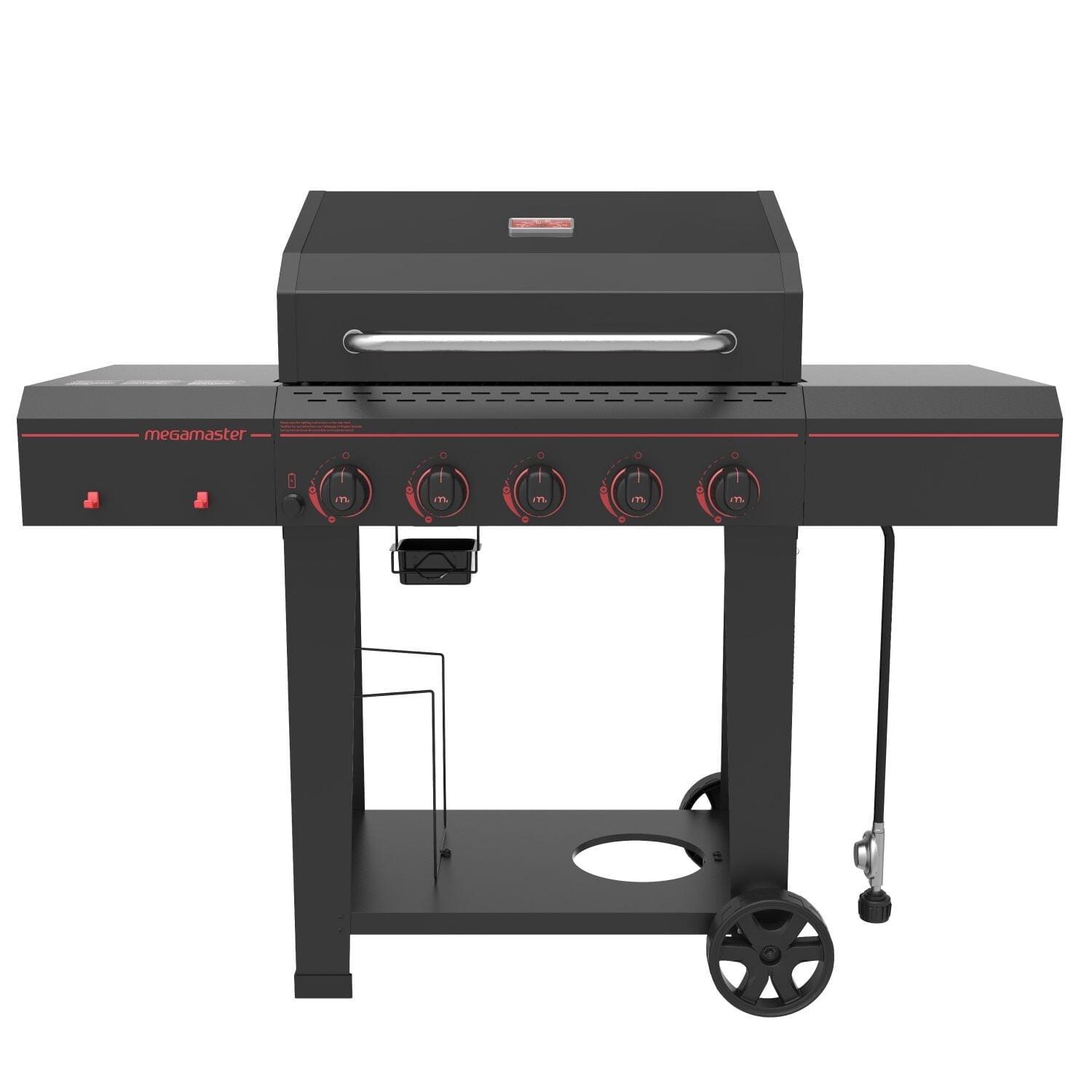 Megamaster 5 - Burner Liquid Propane Gas Grill