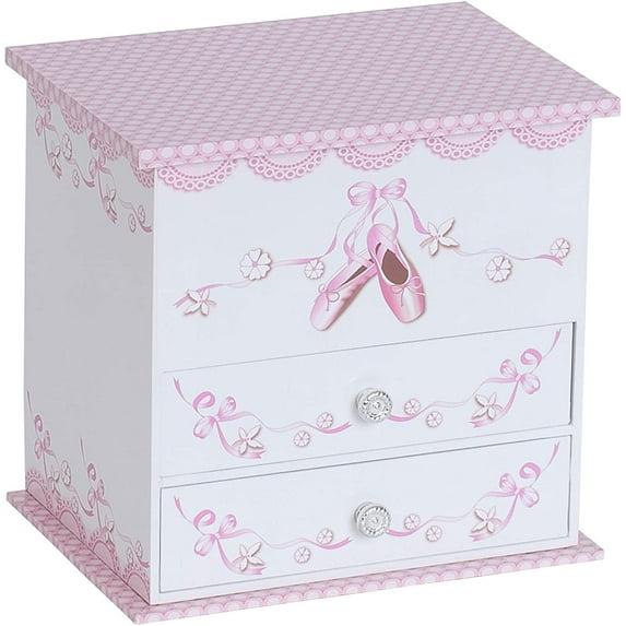 Mele and Co Angel Caja de Joyería de Música de Bailarina para Niñas