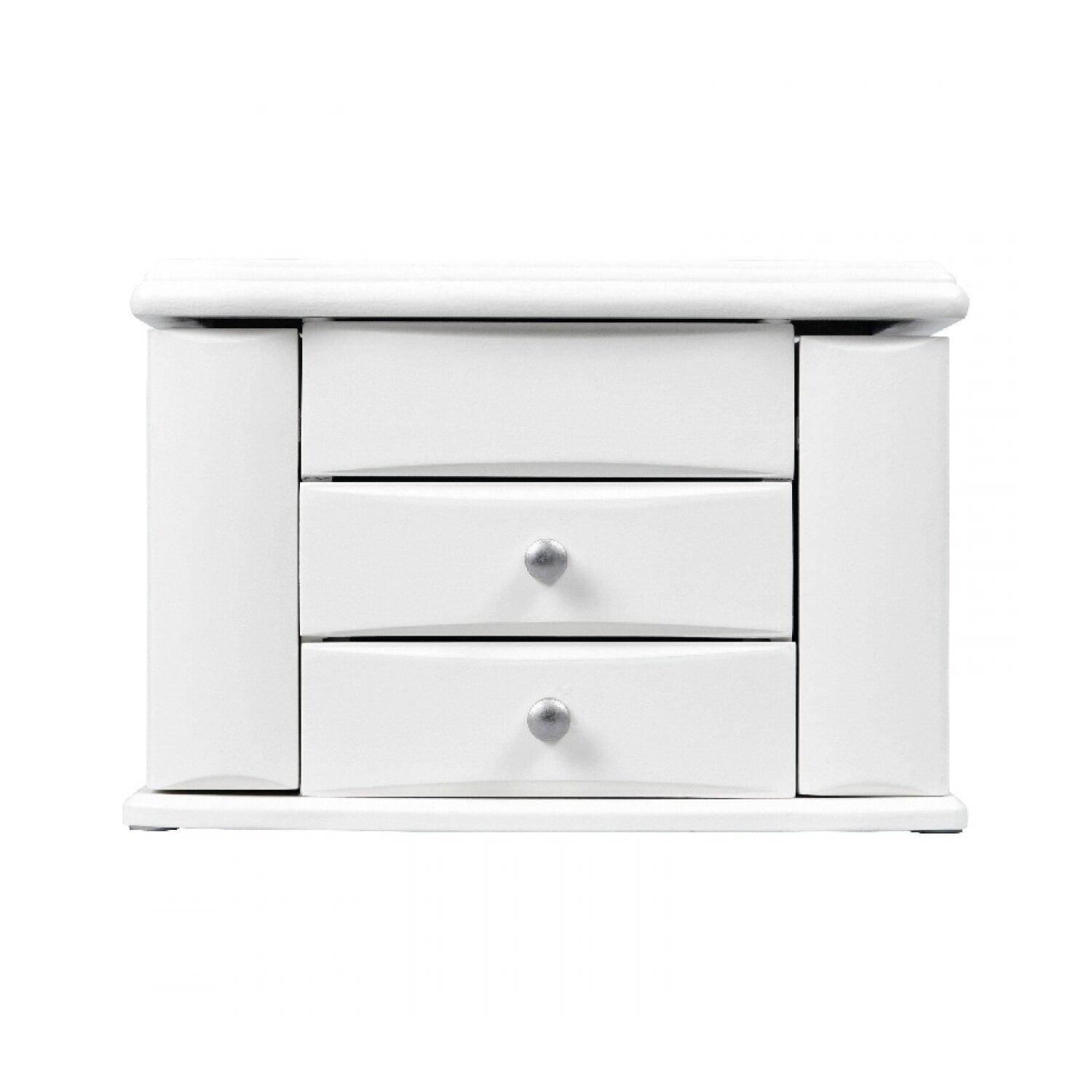 Mele and Co Angelica Girl Wooden Ballerina Music Jewelry Box