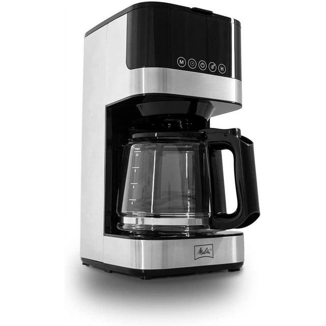 Melitta Aroma Tocco 10-cup Drip Coffee Maker With Glass Carafe And Touch Control Display