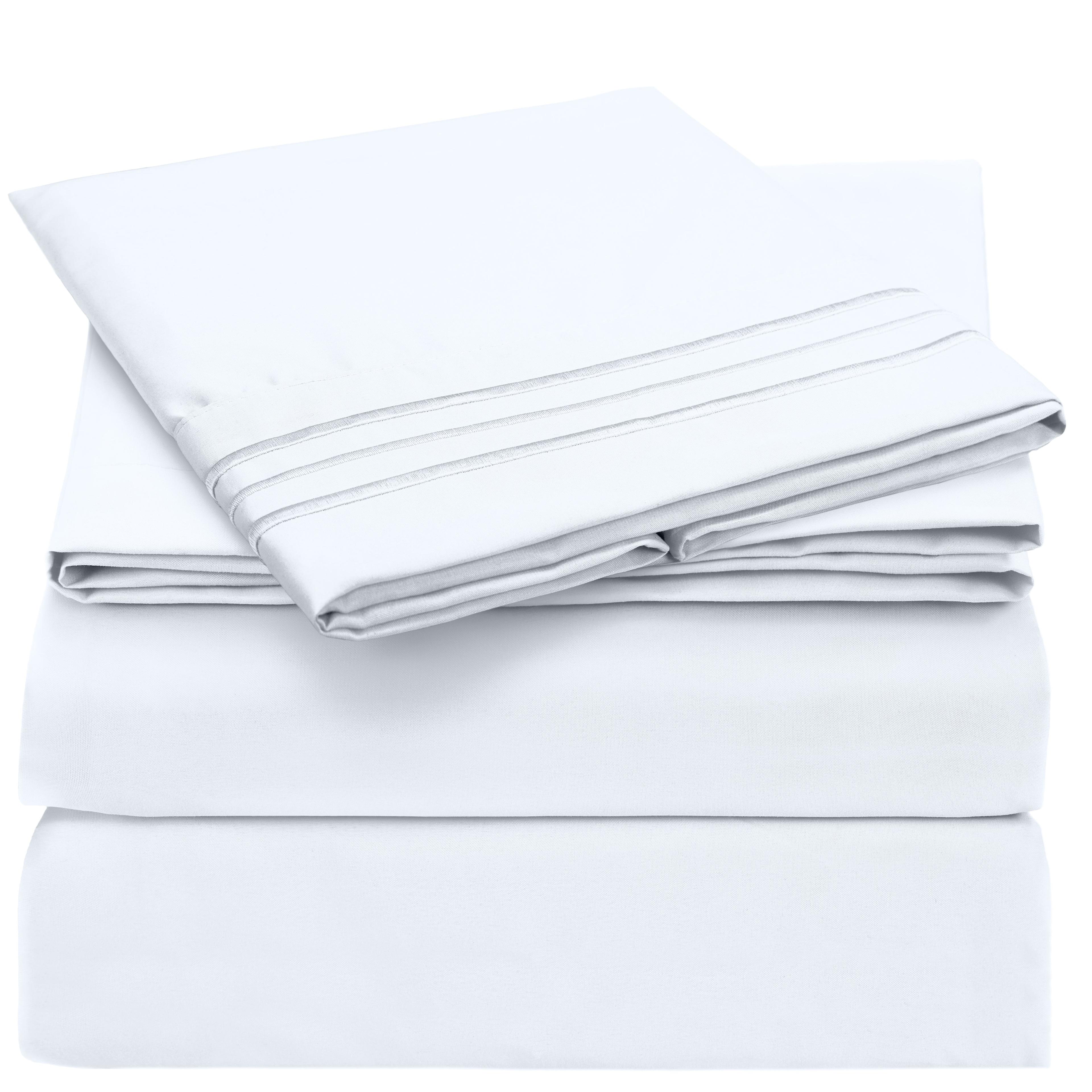 4 Piece Microfiber Sheet Set - Mellanni