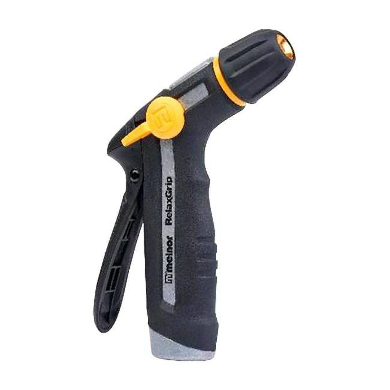 Melnor Black and Yellow Adjustable Metal Hose Nozzle