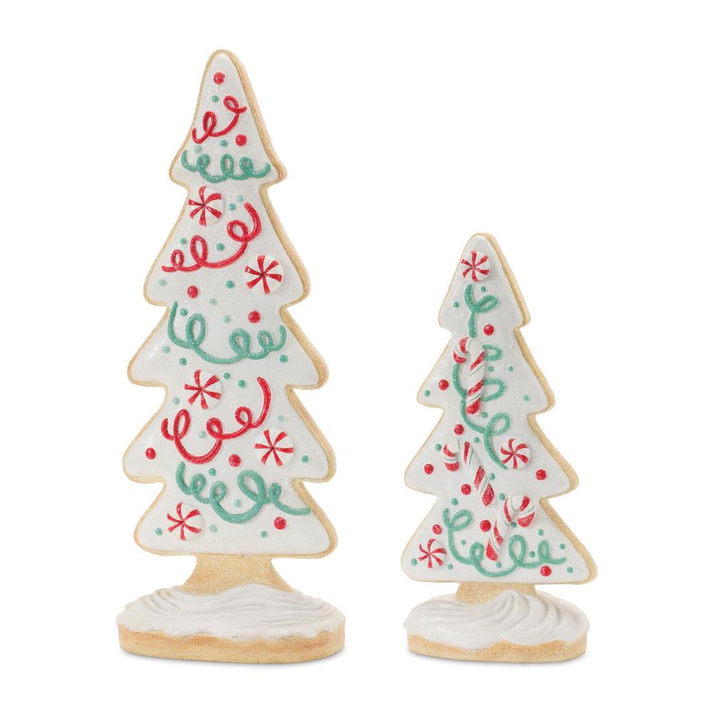 Whimsical Gingerbread Christmas Tree Centerpiece Set