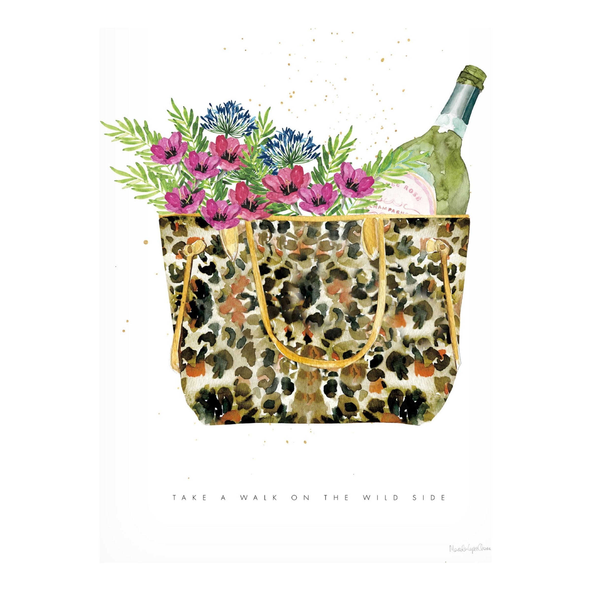 Red Barrel Studio® " On The Wild Side IV " by Mercedes Lopez Charro