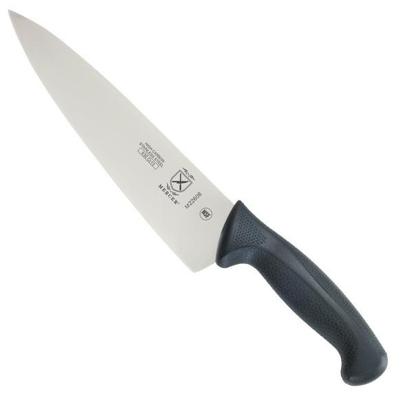 Mercer Culinary Millennia 8" Steel Chef's Knife, Black