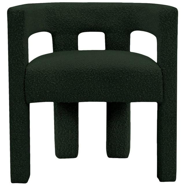 Meridian Furniture Athena Green Boucle Fabric Accent/Dining Chair
