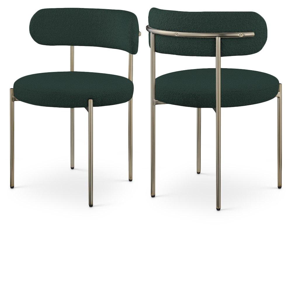 Sherwood Solid Back Boucle Side Chair