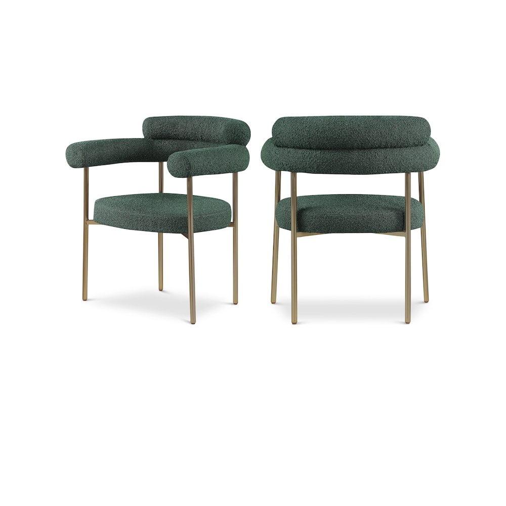 Meridian Furniture Blake Green Dining Chair (Set of 2)