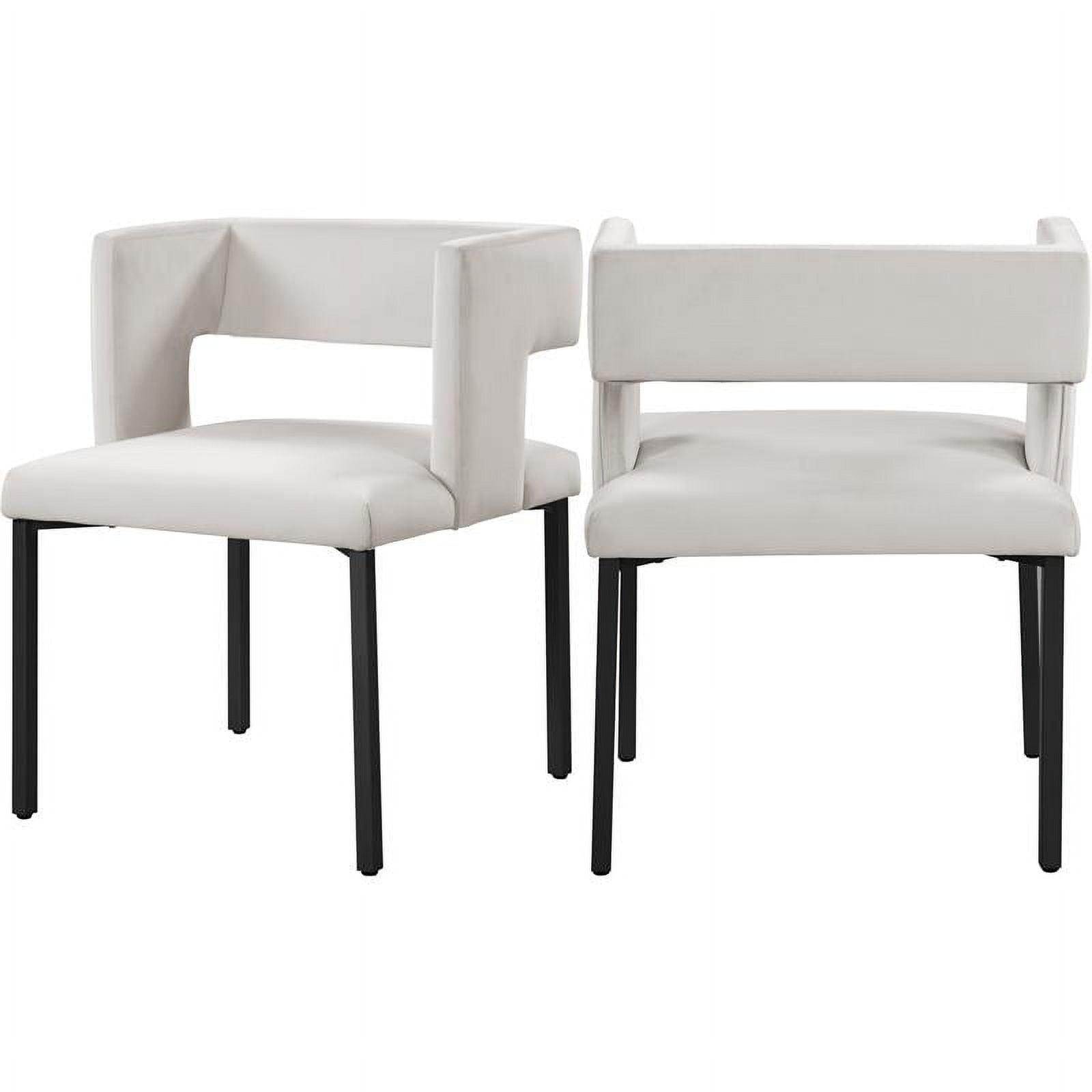 Inga Velvet Upholstered Side Chair