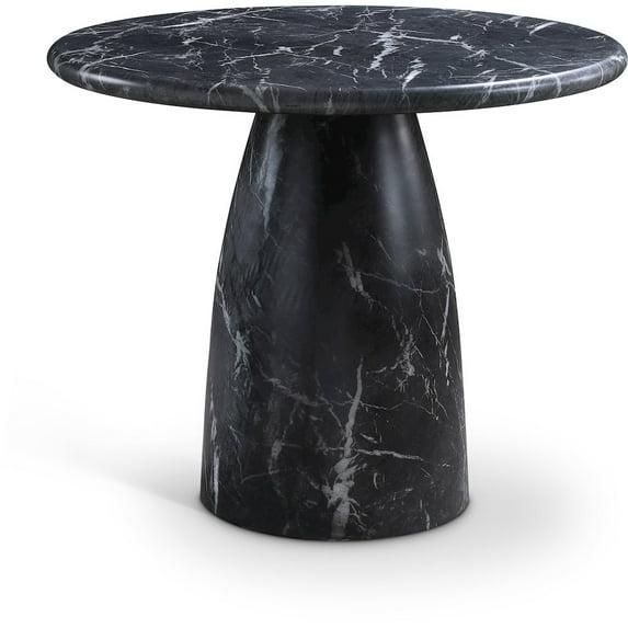 Meridian Furniture Cosenza Black 36" Indoor/Outdoor Concrete Dining Table