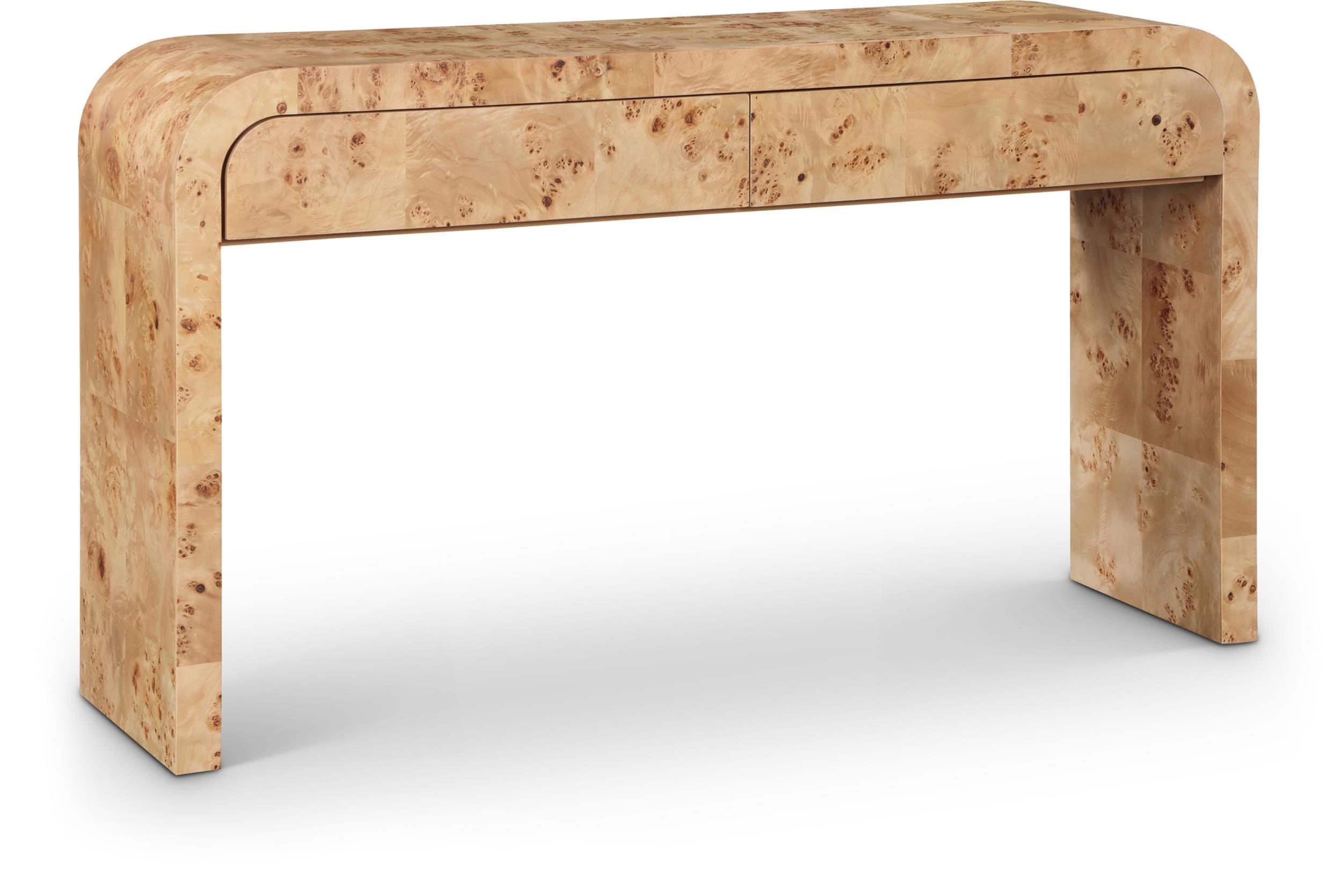 Meridian Furniture Cresthill Natural Ash Console Table