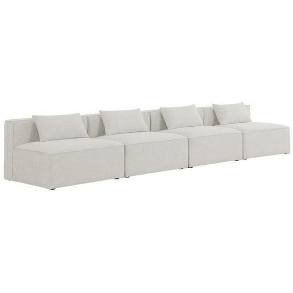 Cube 144'' Upholstered Sofa