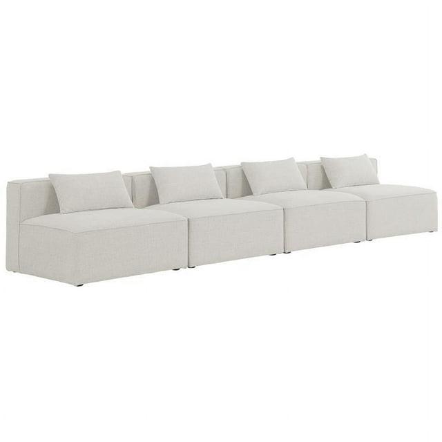 Cube 144'' Upholstered Sofa