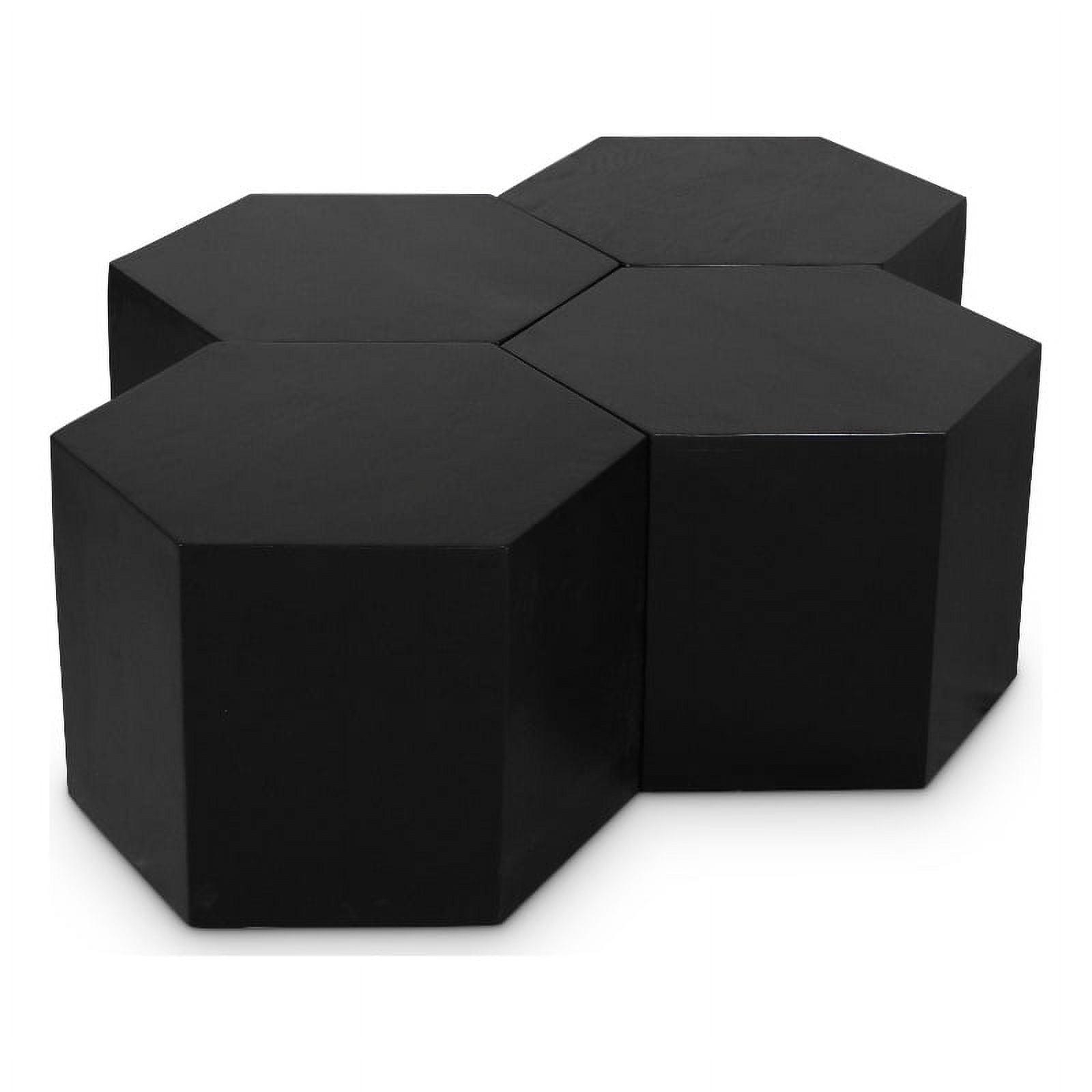 Wrought Studio™ Hortensa Solid Wood Coffee Table (Set of 4)