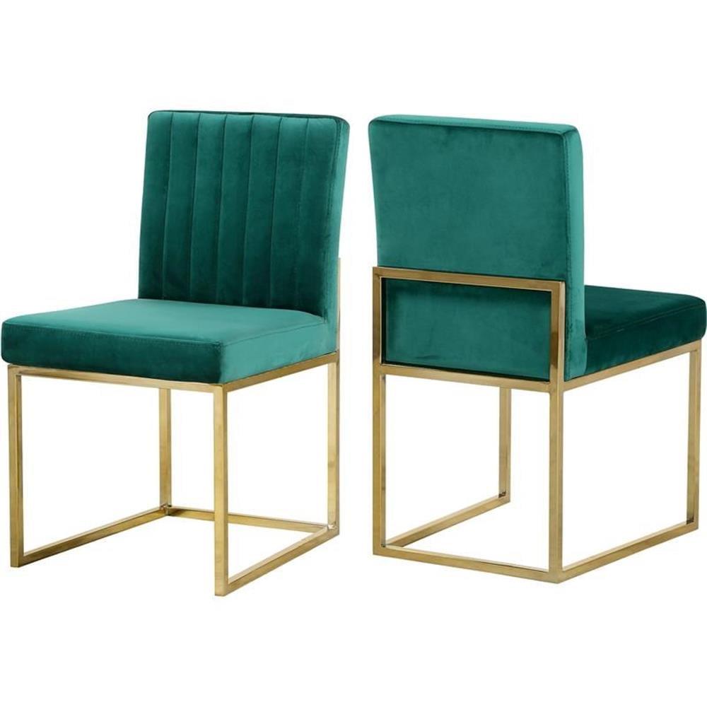 Amberdawn 18.5'' H Velvet Upholstered Side Chair