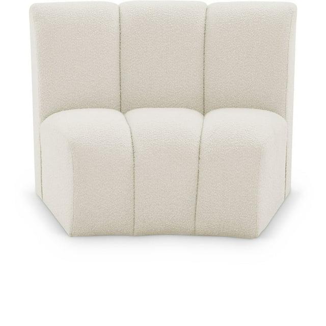 Everly Quinn Izen 43" W Boucle Fabric Modular Chair