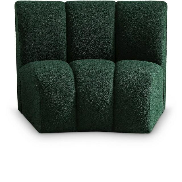 Everly Quinn Izen 43" W Boucle Fabric Modular Chair