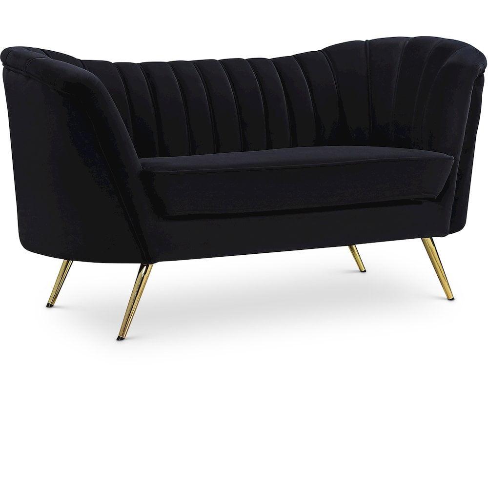 Maykoosh Retro Revival Velvet Loveseat