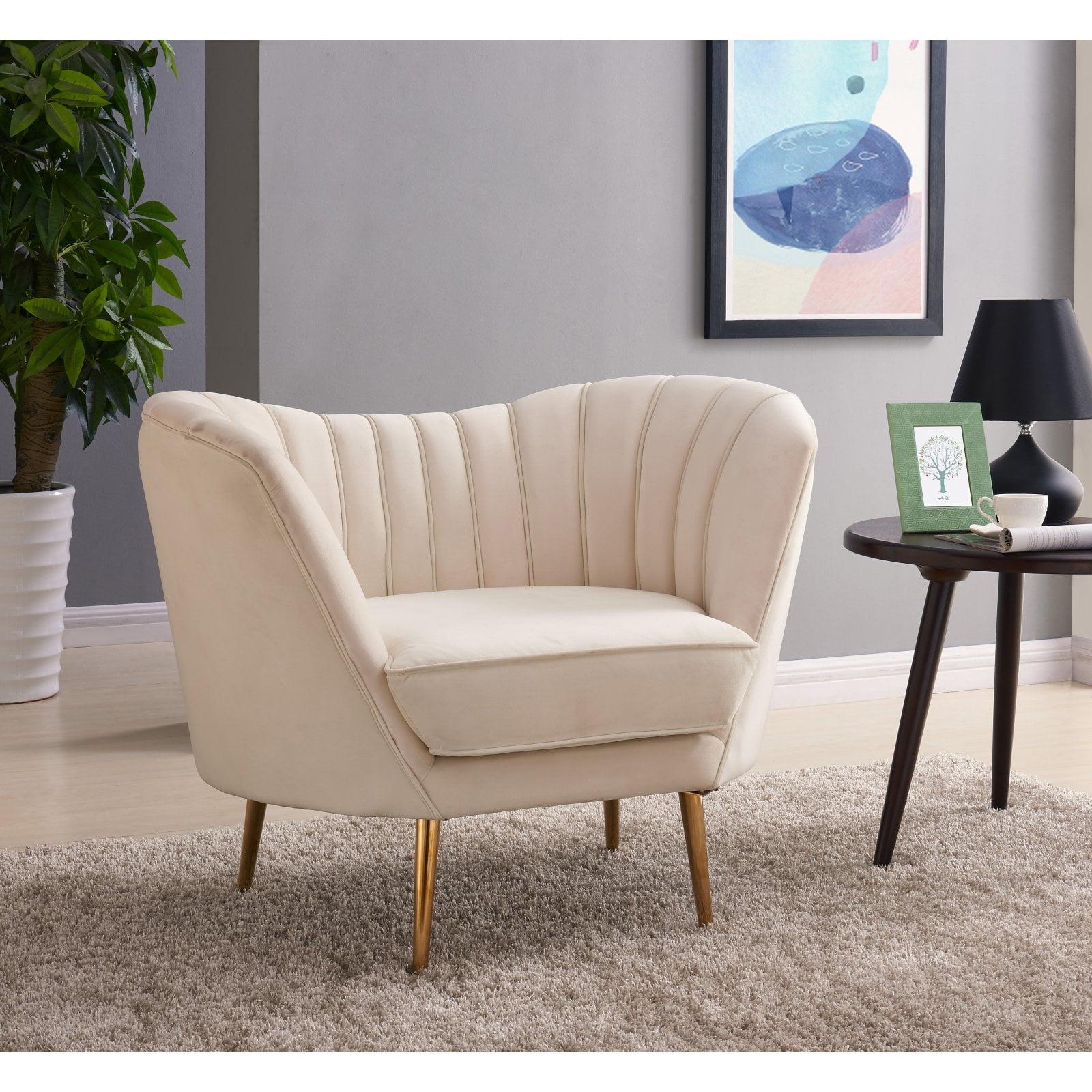 Meridian Furniture Margo Green Velvet Chair