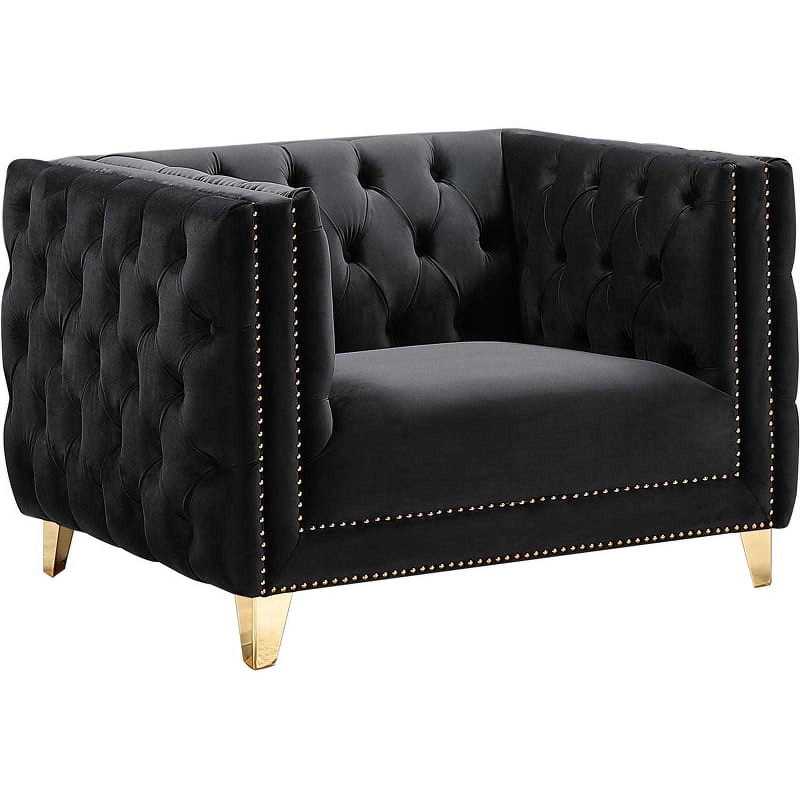 Sickels Velvet Armchair