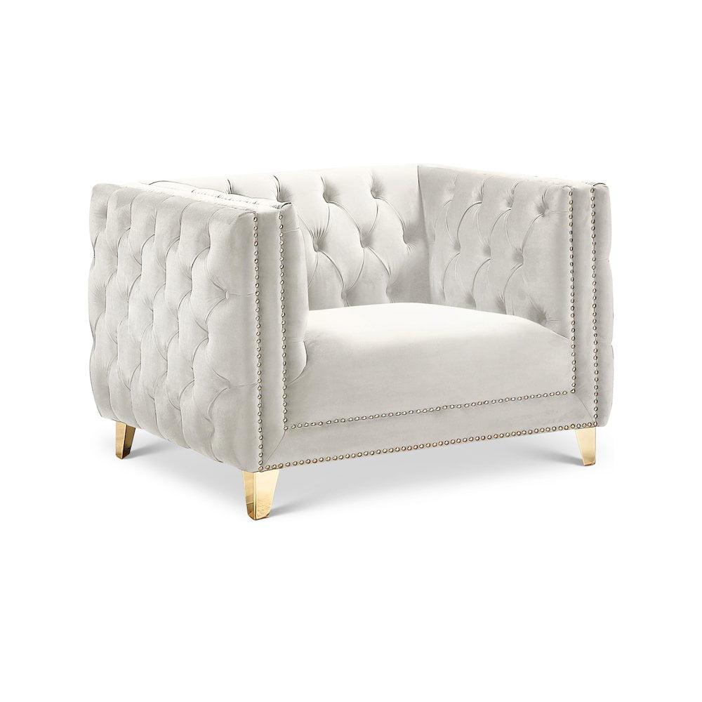 Sickels Velvet Armchair