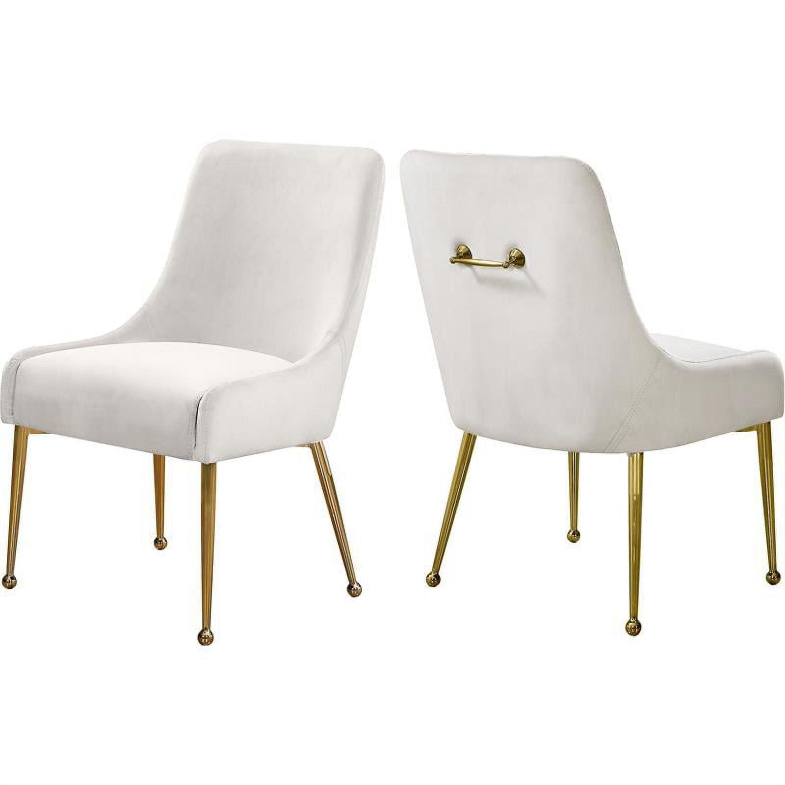 Rickyah Velvet Upholstered Side Chair