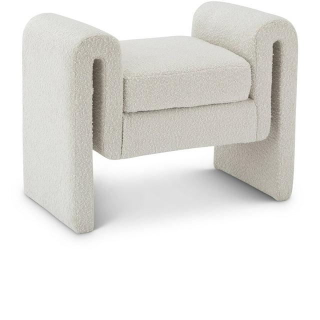 Hobel Boucle Fabric Upholstered Bench
