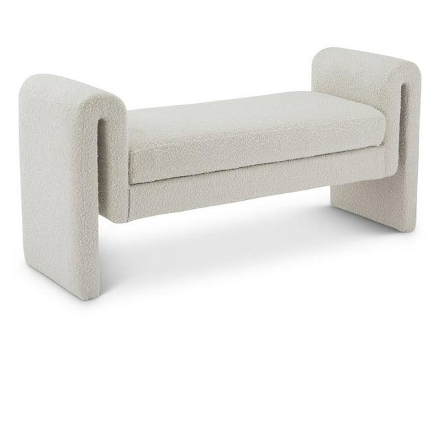 Hiroyasu Upholstered Boucle Bench