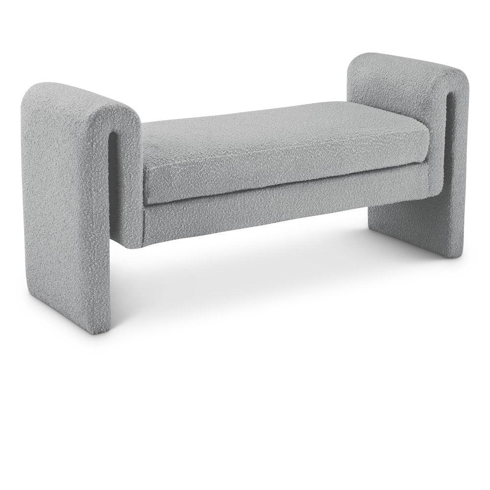 Hiroyasu Upholstered Boucle Bench