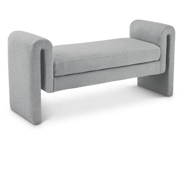 Hiroyasu Upholstered Boucle Bench