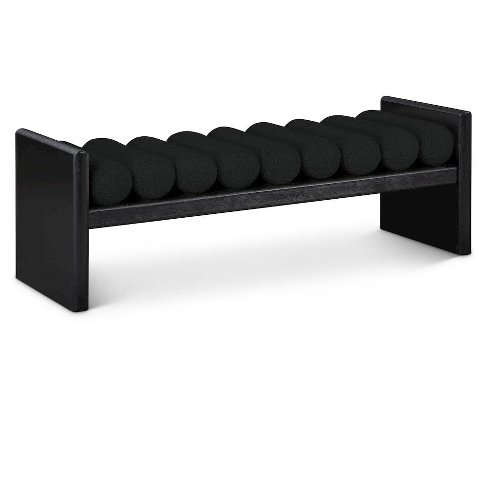 Reeves Boucle Wood Bench