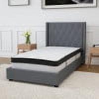 Twin 12" Innerspring and Memory Foam Adjustable Mattress