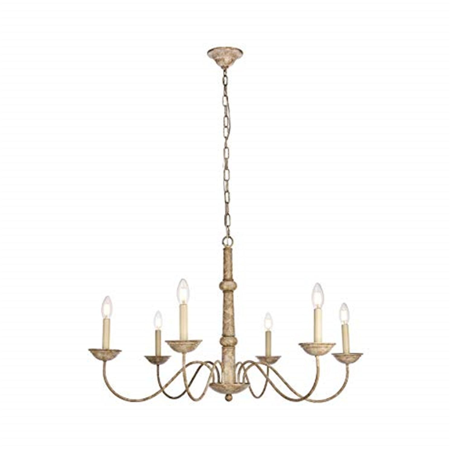 Calando 6 - Light Dimmable Classic / Traditional Chandelier