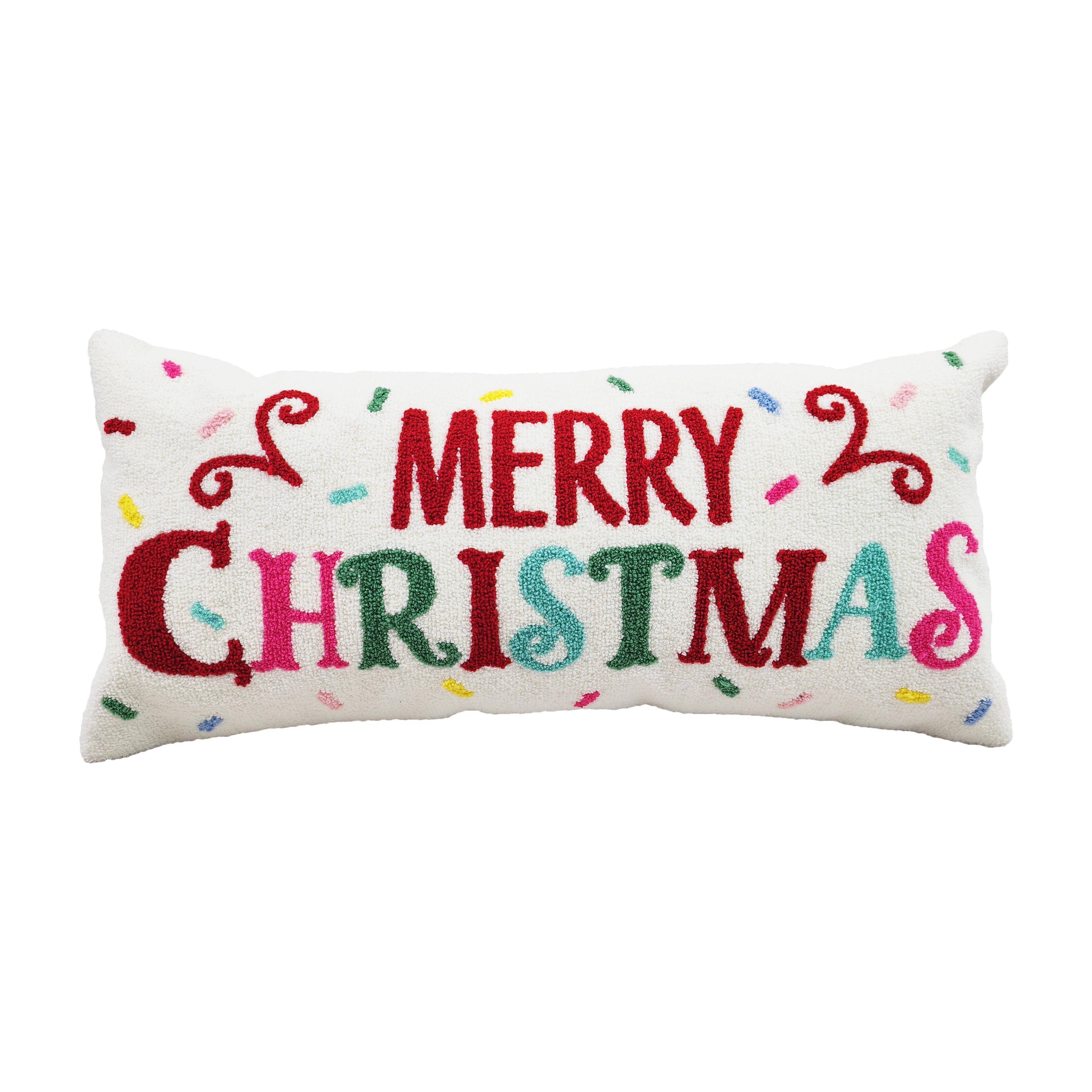 Merry Christmas Pillow by Ashland® - Christmas and Holiday Home Decor