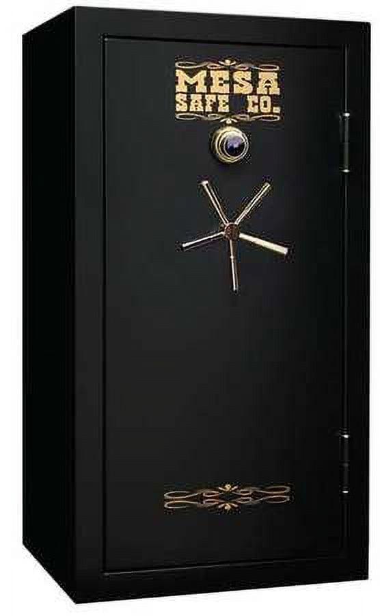 Mesa Safe 30-Gun MBF60302C Fire Resistant Safe with Mechanical Dial Lock, Black