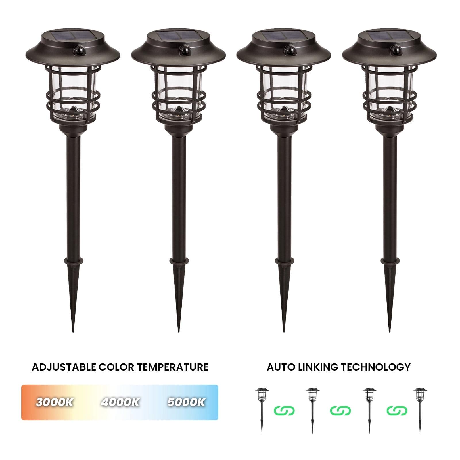 Low Voltage Solar Powered Integrated LED Pathway Light